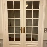 Double glass door Haussmannian apartment