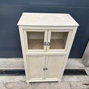 Small antique display cabinet
