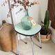 Vintage green Formica stool