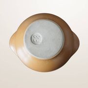 Série de trois bols à oreilles Grespots Digoin, circa 1950