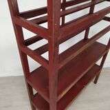 Patinated wood shelf