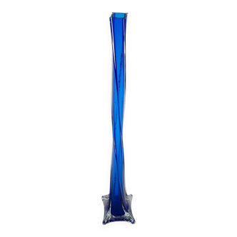 Cobalt vase, Danish design, 1970s, manufactured in Denmark