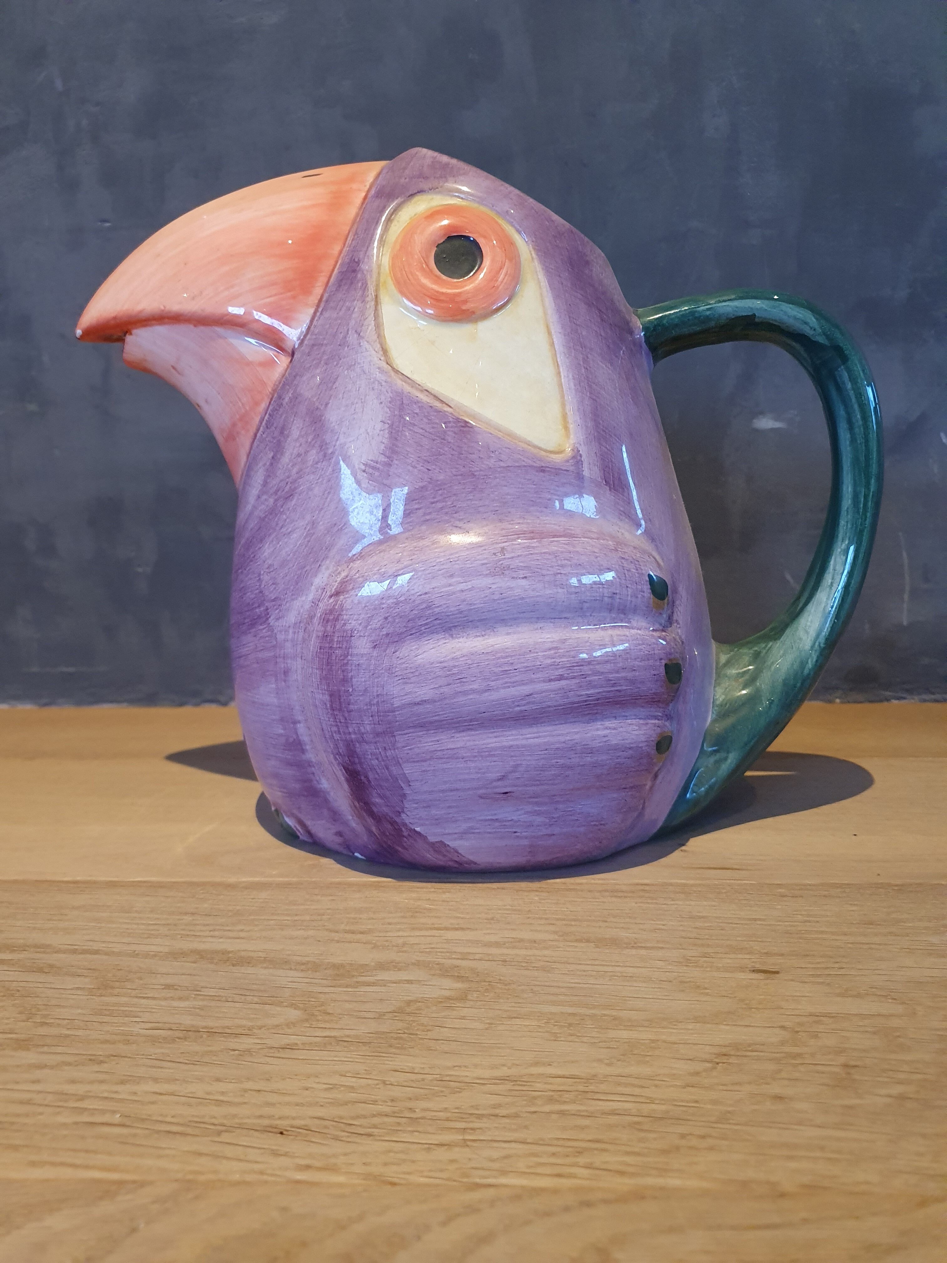 Toucan water pitcher