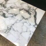 Marble tray coffee table