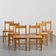 Suite de six chaises Maison Regain, circa 1970