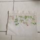 Hand embroidered centerpiece tablecloth. Rooster pattern.
