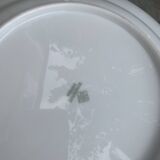 White porcelain deep dish, Schirnding Bavaria, design, vintage 1970