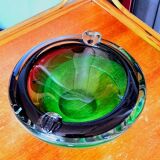 Multicoloured ashtray, Murano 1970.