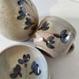 Handcrafted stoneware set — Grès du Marais France