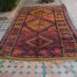 Berber rug Moroccan vintage Atlas