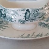 Sarreguemines U & Cie sauceboat, Snow model