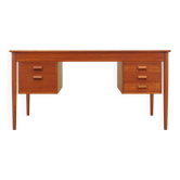 Teak desk, Danish design, 1960s, designer: Børge Mogensen, manufacturer: Sø