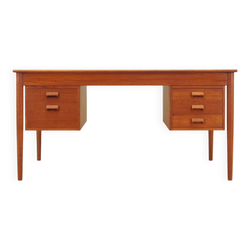 Bureau en teck, design danois, années 1960, designer : Børge Mogensen, fabricant : Sø.