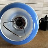 Suspension opaline monte et descends, vintage, années 70
