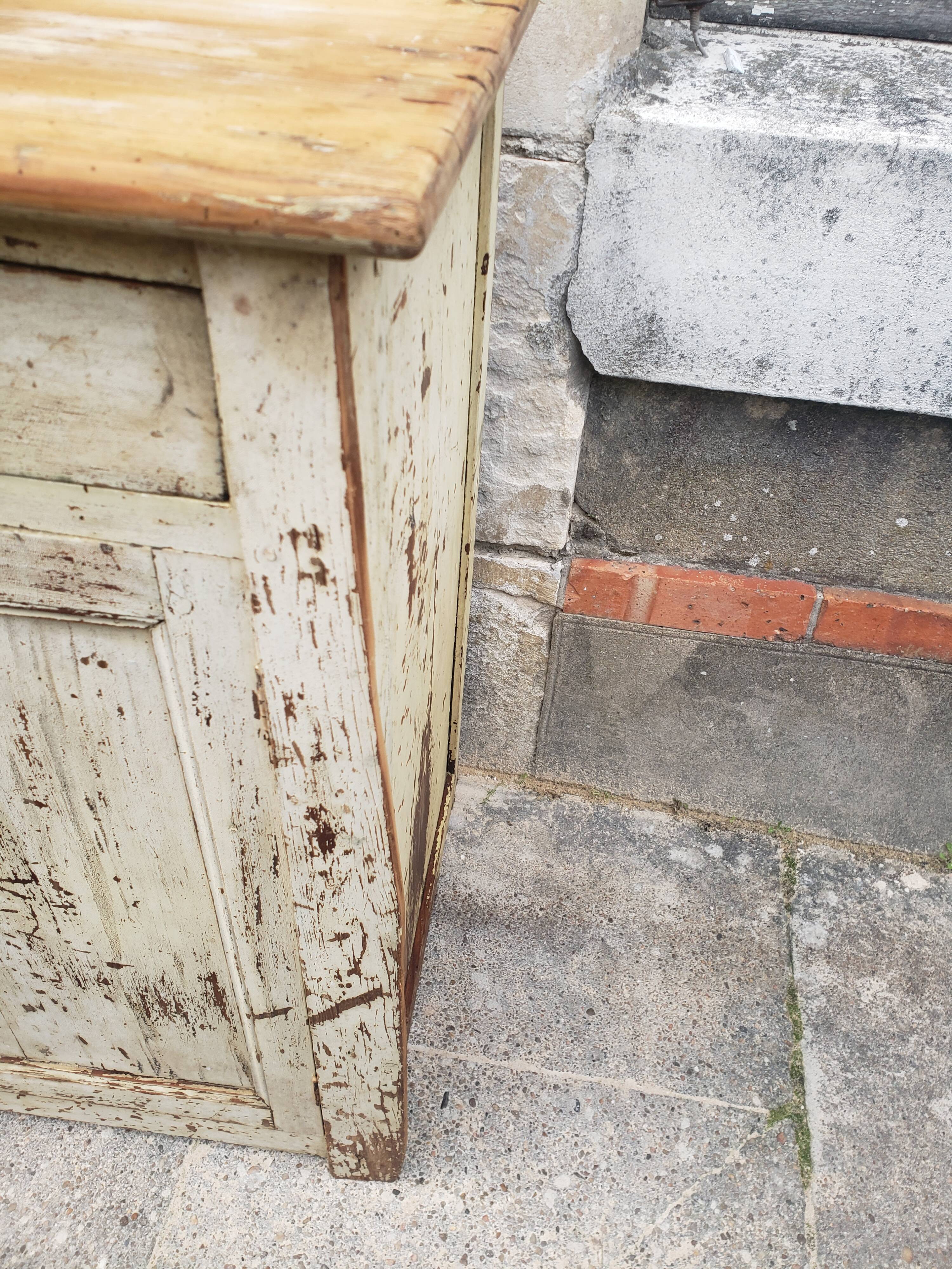 Old Parisian buffet patina