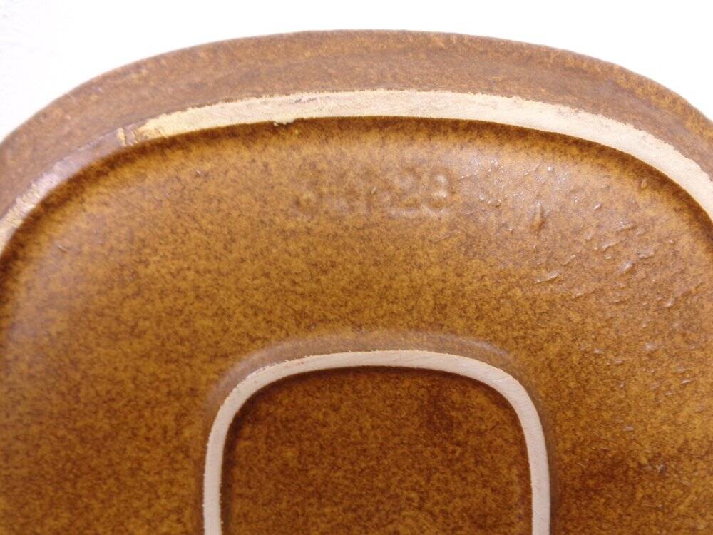 Glazed Lava Ceramic Bowl from Scheurich, Germany, 1970s