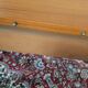 Table ronde extensible scandinave teck vintage