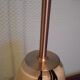 Art deco pendant lamp from the 70s, opaline, chrome metal