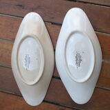 Pair of raviers Sarreguemines service Arlette