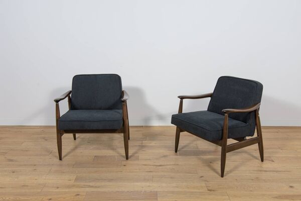 Fauteuils GFM-87 Mid-Century Modernes par Juliusz Kedziorek pour Gościcińskie