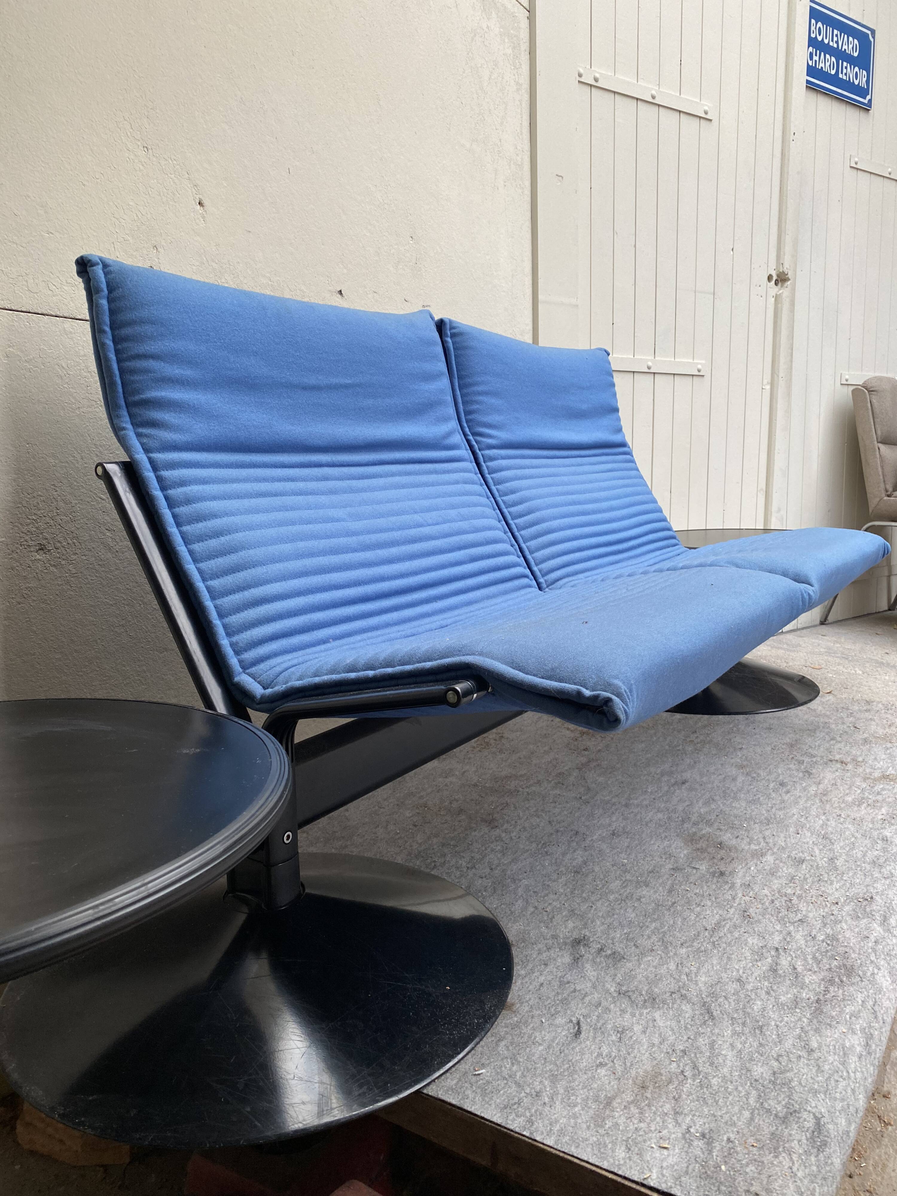 Wilkhan Basis Blue Sofa