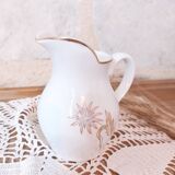 Digoin & sarreguemines monica milk jug, 1950s