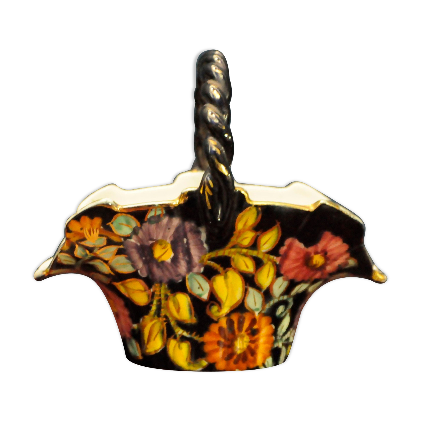 Porcelawy Kosz Belgium : H. Bequet