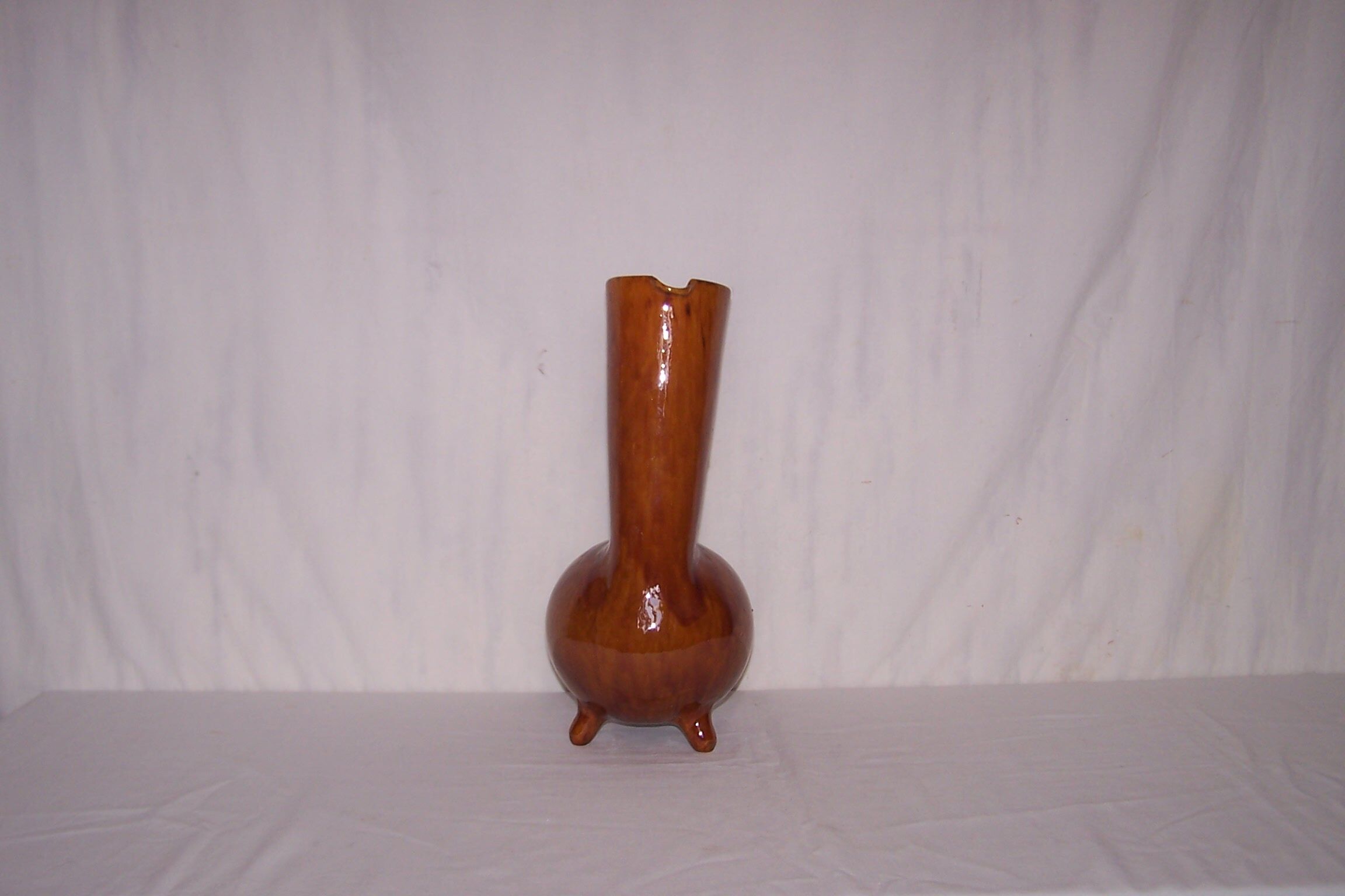 Zoomorphic vase tripod, old biot, 50