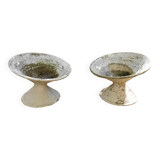 Pair of diabolo planters