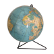 Girard Barrère cardboard globe with tripod foot /vintage 50-60s