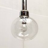 Vintage Space Age Suspension in Chrome and Glass by Motoko Ishii for Staff, 1970s