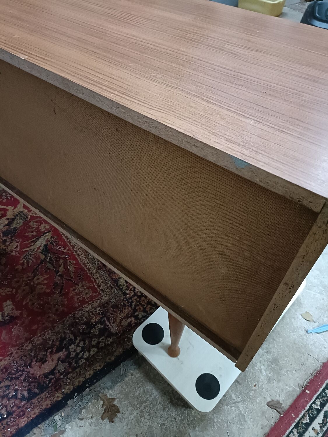 Vintage scandinavian teak enfilade, 60s