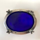 Paire de salerons en argent massif - Orfèvre Léon Lapar 1880