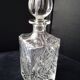 Bohemian crystal whiskey decanter