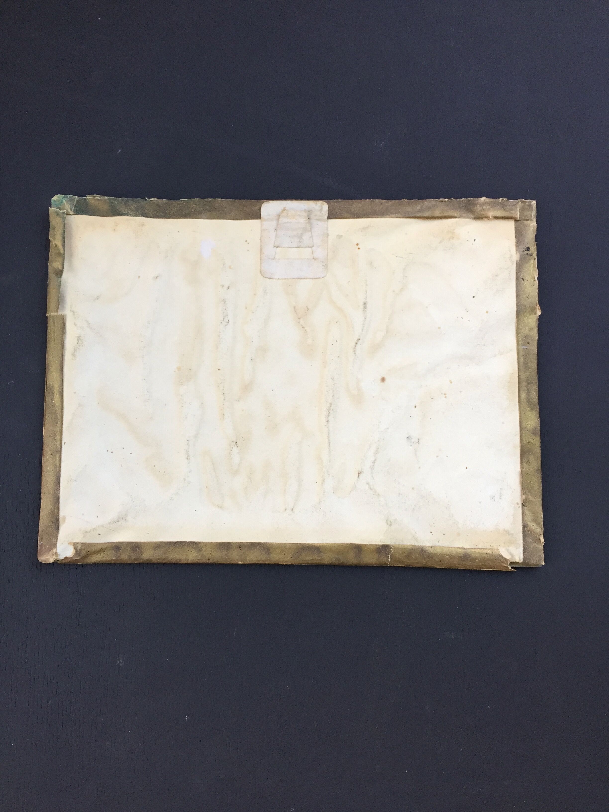 Watercolor framed painting