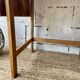 Small wooden desk