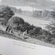 Hyde Park, London, printed illustration from 1879.