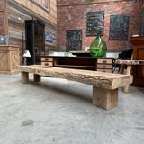 Solid elm coffee table