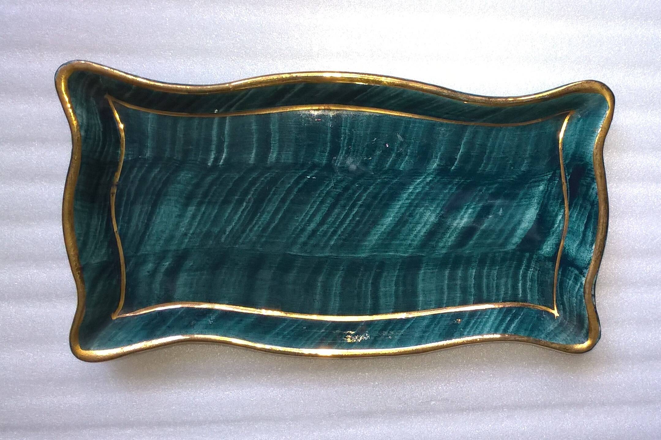 Dish bowl empty pocket hubert bequet quaregnon belgium art deco vintage