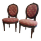 Paire De petite chaise d'appoint, époque Louis 16, 18 eme