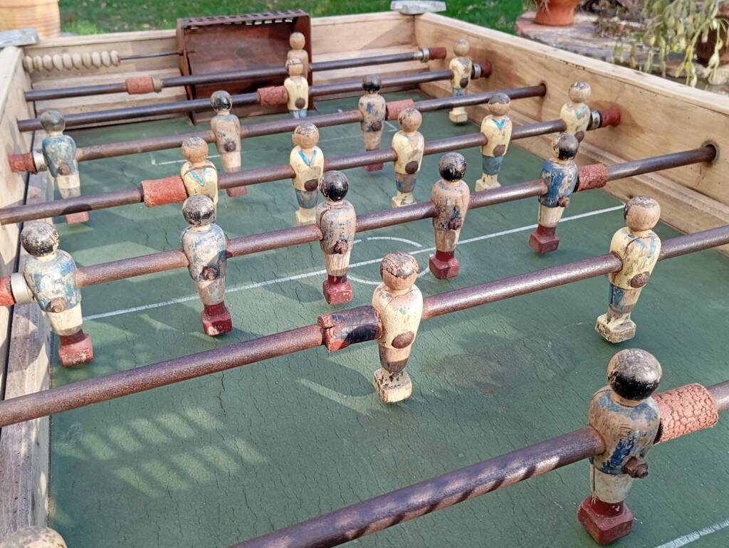 Babyfoot de bistrot Chevillotte années 1930