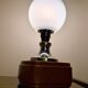 Murano glass, vintage 70s table lamp