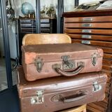 Former vintage suitcase "La Mondiale"