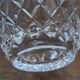 Crystal orangeade glass