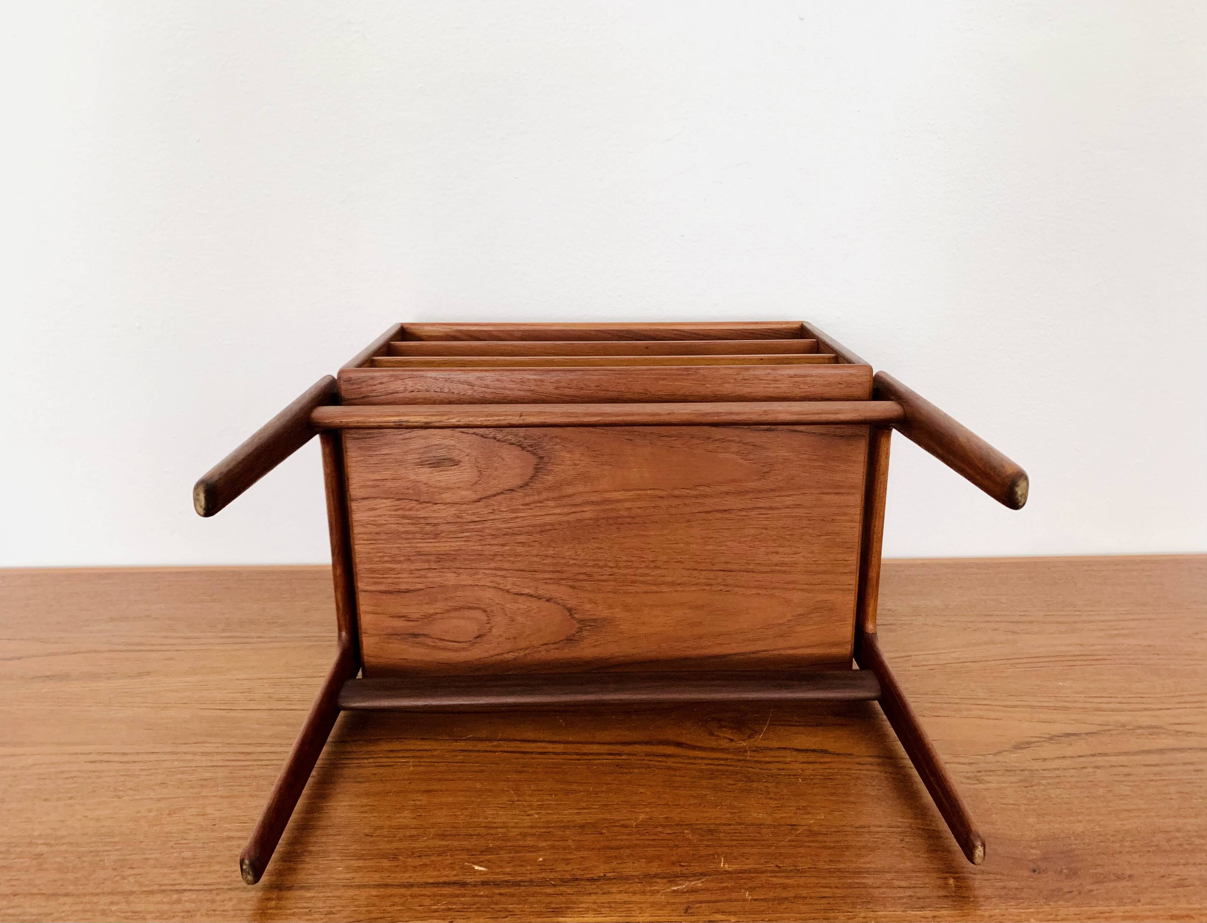 Table de chevet danoise en teck par Arne Vodder pour Vamo
