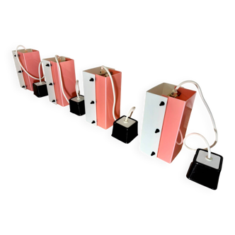 Set of 4 Sonia pendant lights