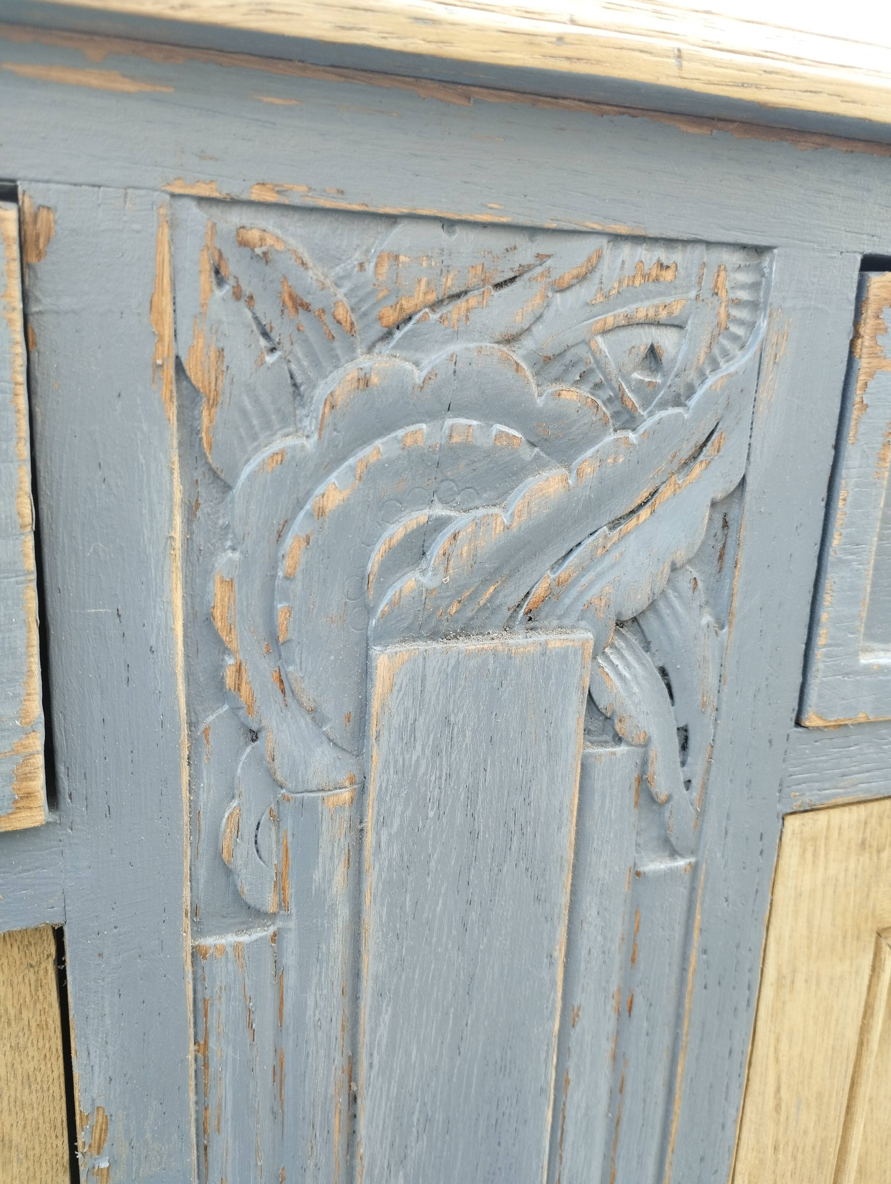 Large artdéco buffet - vintage buffet