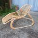 Fauteuil,  chaise longue rotin Ikea vintage