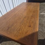 Dining table half a century with crossed legs