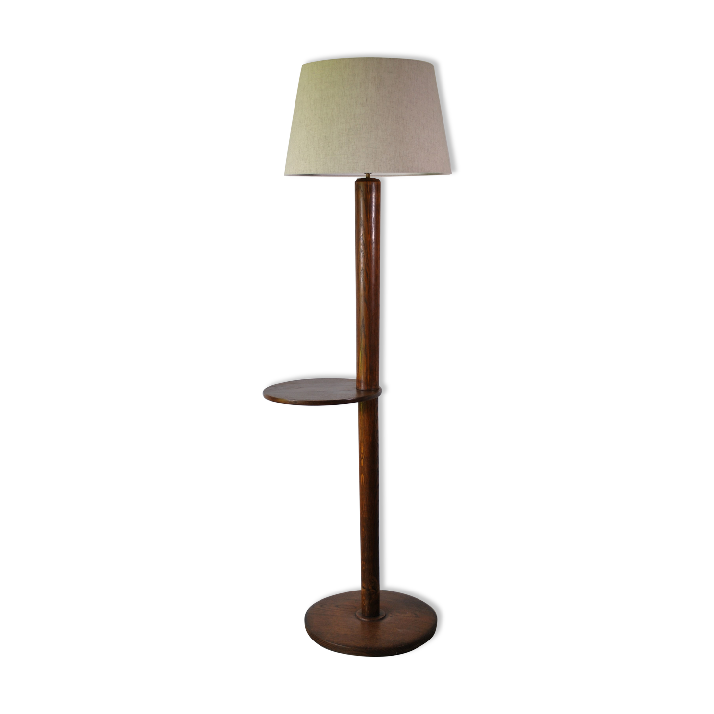 Wooden floor lamp 1960